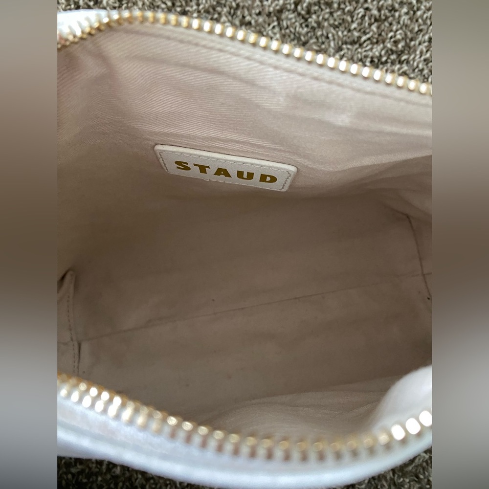 Staud Shirley PVC bag in White - Picture 2 of 5